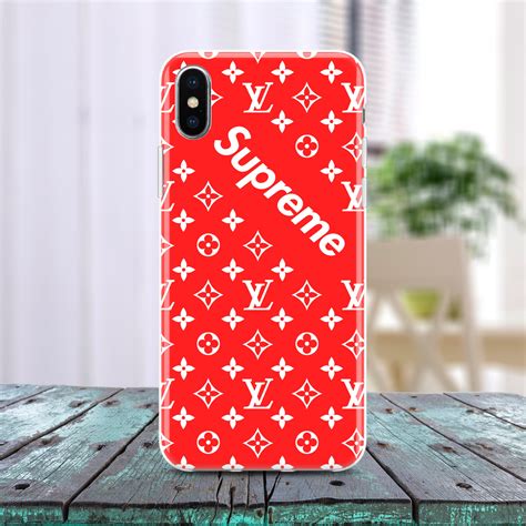 louis vuitton and supreme phone case price